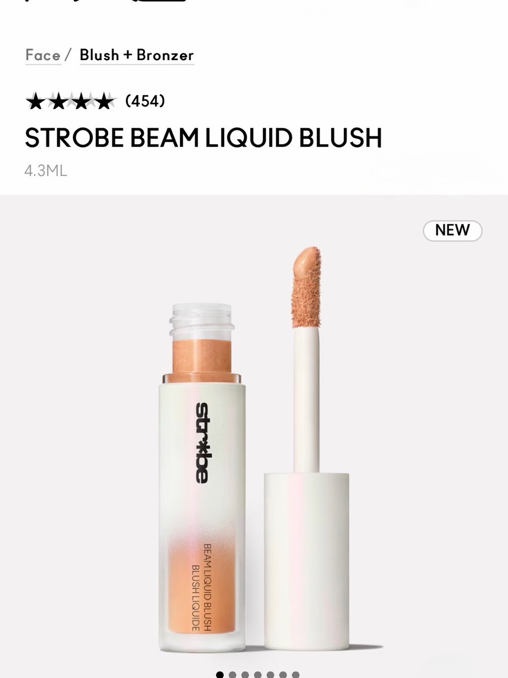 MAC Cosmetics Strobe Beam Liquid Blush — Starlite